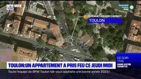 Un appartement touché par un incendie ce jeudi à Toulon