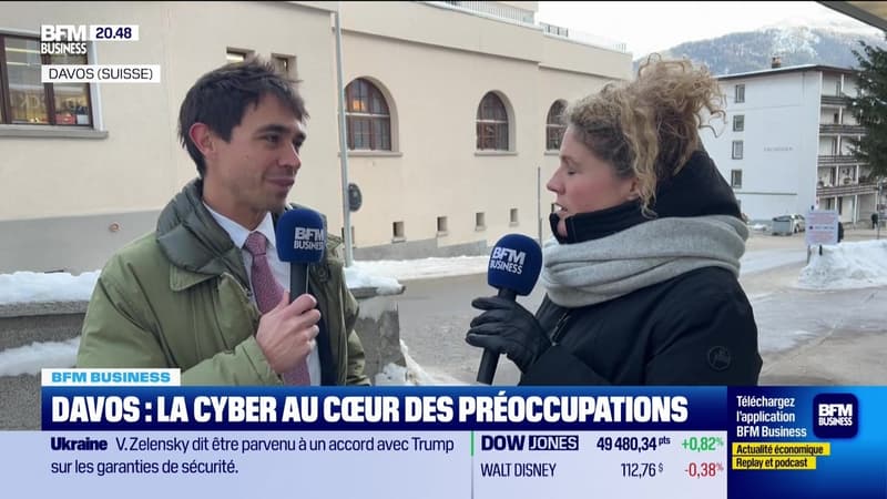 Benjamin Netter (Riot) : BFM Business à Davos - 22/01