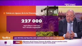 L’info éco/conso du jour d’Emmanuel Lechypre : Les petites retraites des agriculteurs revalorisées - 02/11