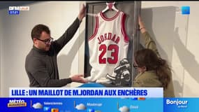 Lille: un maillot de Michael Jordan aux enchères