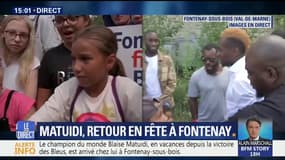 Blaise Matuidi de retour dans son club d'enfance à Fontenay-sous-Bois