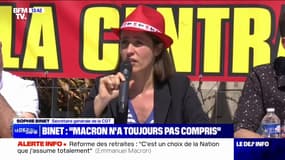 Sophie Binet (CGT) est à Gardanne ce jeudi pour soutenir les salariés de la centrale et réclamer le retrait de la réforme des retraites