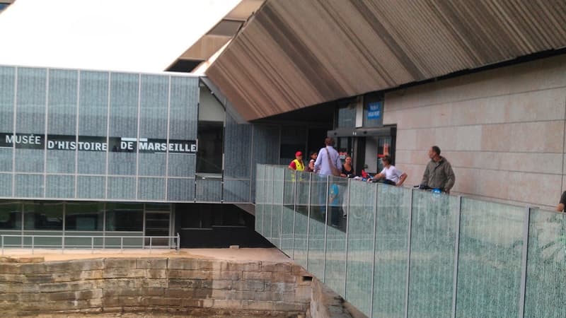 L'ancre du bateau qui amena la peste en 1720 exposée au musée de l'Histoire de Marseille - Lundi 4 avril 2016