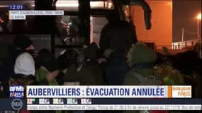 Une évacuation du campement de la porte d'Aubervilliers a été annulée ce matin, les associations humanitaires dénoncent un manque d'organisation