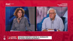 Le monde de Macron : Macron s'emporte contre le journaliste du Figaro Georges Malbrunot ! - 03/09