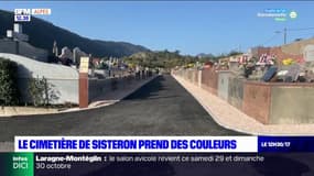 Alpes-de-Haute-Provence: le cimetière de Sisteron prend des couleurs