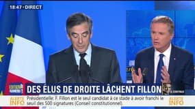Présidentielle: François Fillon veut être candidat coûte que coûte