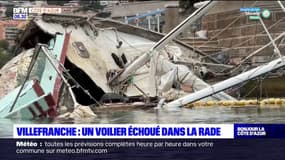 Un voilier échoué dans la rade de Villefranche, son propriétaire introuvable