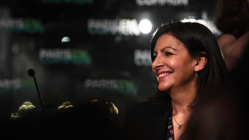 Anne Hidalgo au lancement de sa campagne, le 13 janvier 2020.