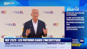 REF 2025: les patrons sont dans l'incertitude pour cette rentrée