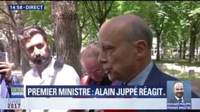 Édouard Philippe nommé Premier ministre: "Il a toutes les qualités pour assumer la fonction", dit Juppé