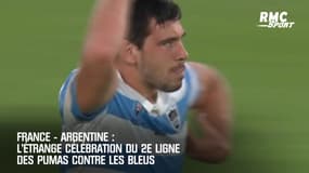 France-Argentine : L'étrange célébration du 2e ligne des Pumas face aux Bleus