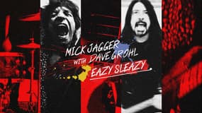 Dave Grohl et Mick Jagger dans le clip de "Easy Sleazy”