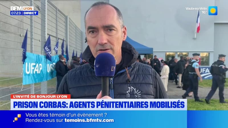 Blocage à la maison d'arrêt de Lyon-Corbas : Emmanuel Chambaud est notre invité