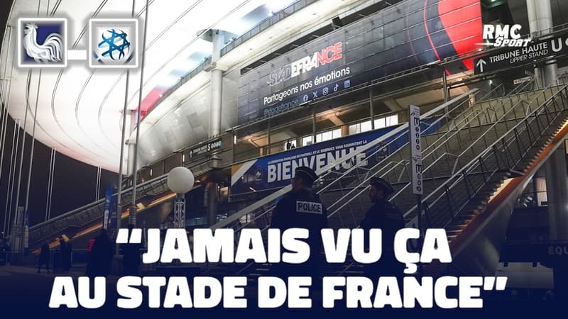 France - Israël : sécurité colossale, parvis quasi désert... atmosphère "jamais vue" au Stade de France