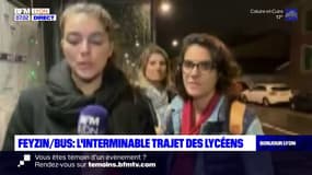 Rhône: l'interminable trajet des lycéens à Feyzin