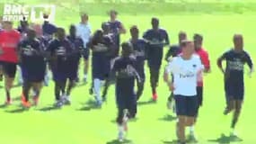 Les Parisiens ont repris le chemin de l'entraînement