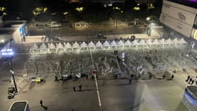 Des incidents devant le Vélodrome