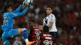José Florentin avec Vélez Sarfsield contre Flamengo (Copa Libertadores), le 7 septembre 2022