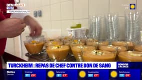 Alsace: un repas gastronomique offert aux donneurs de sang