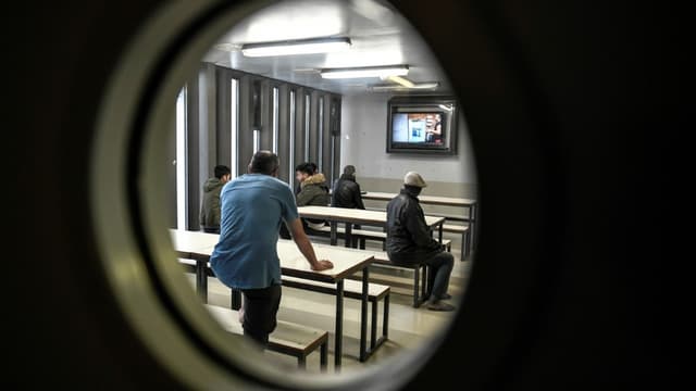 Un Centre de rétention administrative (CRA), où sont détenus des migrants, à Vincennes, le 18 septembre 2019 (photo d'illustration)