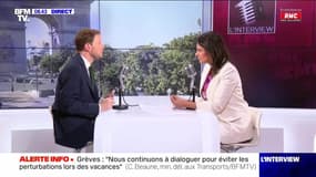 Clément Beaune face à Apolline de Malherbe en direct - 08/07