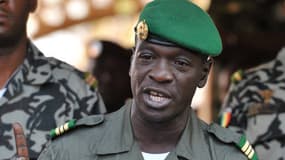 Amadou Haya Sanogo en avril 2012, après le coup d'Etat.