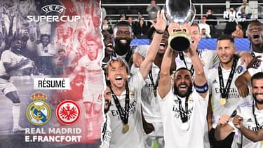 Résumé : Real Madrid 2-0 Eintracht Francfort - Supercoupe d'Europe