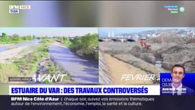 Estuaire du Var: des travaux de prévention des inondations dénoncés par des associations