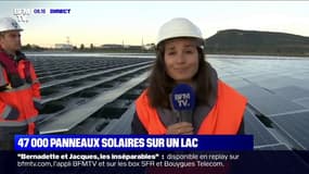 Comment fonctionne la première centrale photovoltaïque flottante de France ?