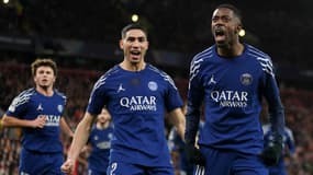 Ousmane Dembélé lors de Liverpool-PSG le 11 mars 2025