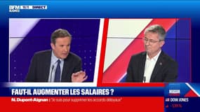 N.Dupont-Aignan propose une baisse des charges salariales de 30%