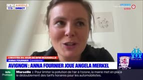 Festival Off à Avignon: Anna Fournier incarne Angela Merkel