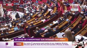 La levée de l'anonymat sur internet fait débat