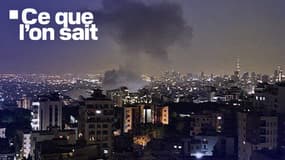 De la fumée s'échappant d'un site qui aurait été visé par une frappe israélienne dans la capitale iranienne, Téhéran, au début de la matinée, vendredi 13 juin 2025. 
