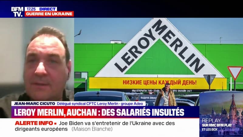 Leroy Merlin: des salariés insultés en France, en raison des activités de l'entreprise en Russie