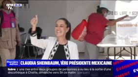 Mexique: la candidate de gauche Claudia Sheinbaum devient la première femme élue présidente du pays
