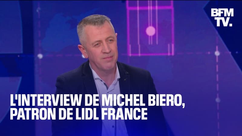L'interview de Michel Biero, patron de Lidl France, en intégralité