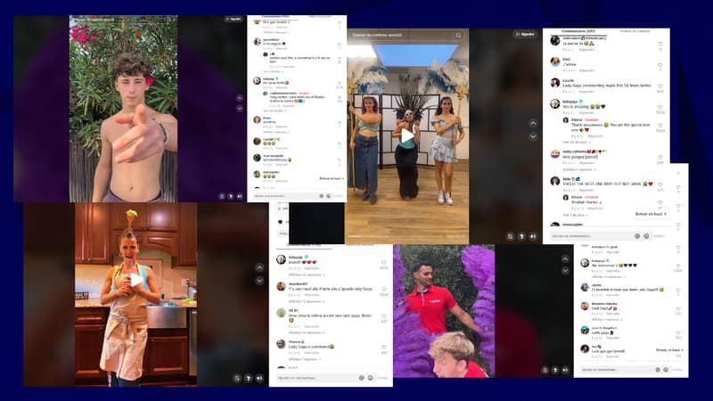 Lady Gaga a commenté sur Tiktok les vidéos de ses fans reprenant sa performance à la cérémonie d'ouverture des Jeux olympiques
