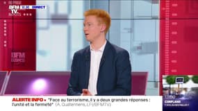 Adrien Quatennens pense que "compte-tenu de l'expérience qui est la sienne", Jean-Luc Mélenchon est "le mieux placé" pour l'élection de 2022