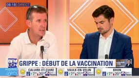 Vaccination contre la grippe en pharmacie: le virus "tue entre 1000, 2000, jusqu'à 10.000 personnes", alerte David Thierry, pharmacien