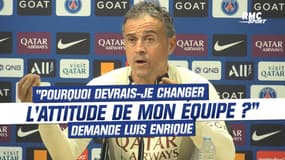 PSG : "Pourquoi devrais-je changer l'attitude de mon équipe ?" (à l'extérieur) demande Luis Enrique