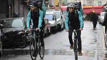 Les livreurs à vélo de Nantes, Limoges ou encore Besançon ont
annoncé sur les réseaux sociaux participer au "mouvement de
grève nationale" ce samedi soir.
