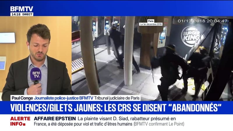 Gilets jaunes matraqués dans un Burger King: un commandant de section s'excuse et a exprimé des regrets