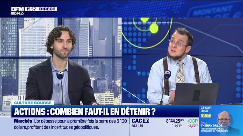 Culture Bourse : Combien d'actions faut-il posséder ?, par Antoine Larigaudrie - 26/01