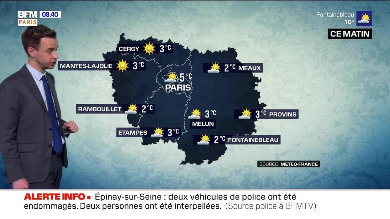 M t o Paris Ile De France Du 17 Avril Un Temps Agr able