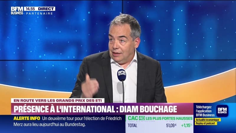 En route vers les Grands Prix des ETI : Présence à l'international, Diam Bouchage - 06/05