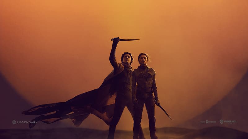 L'affiche de "Dune 2" attendu au cinéma en France le 1er novembre 2023