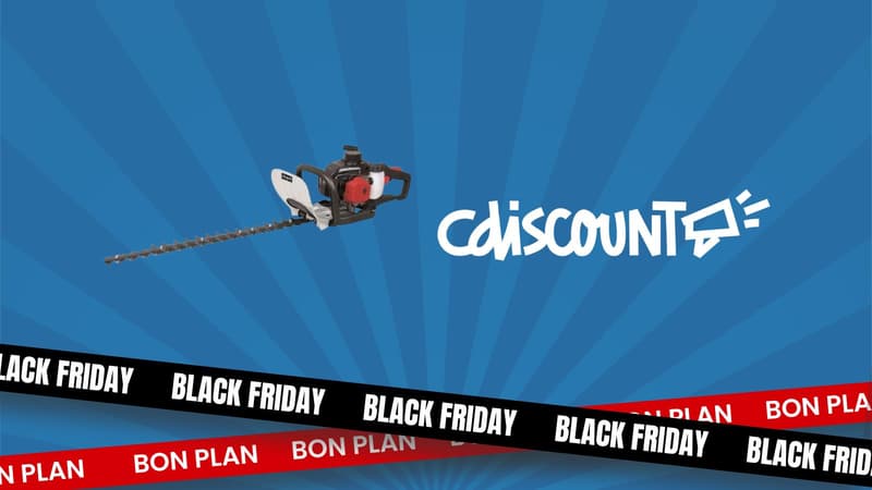 Difficile de croire le prix proposé par Cdiscount sur ce taille-haie thermique lors du Black Month