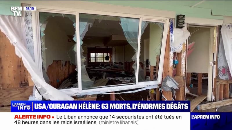 Ouragan Hélène: plus de 2.6 millions d'habitants privés d'électricité aux États-Unis